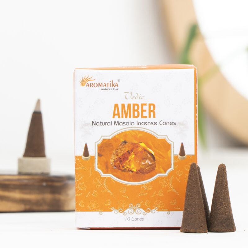 Aromatika Amber  Konik Tütsü - Görsel 2