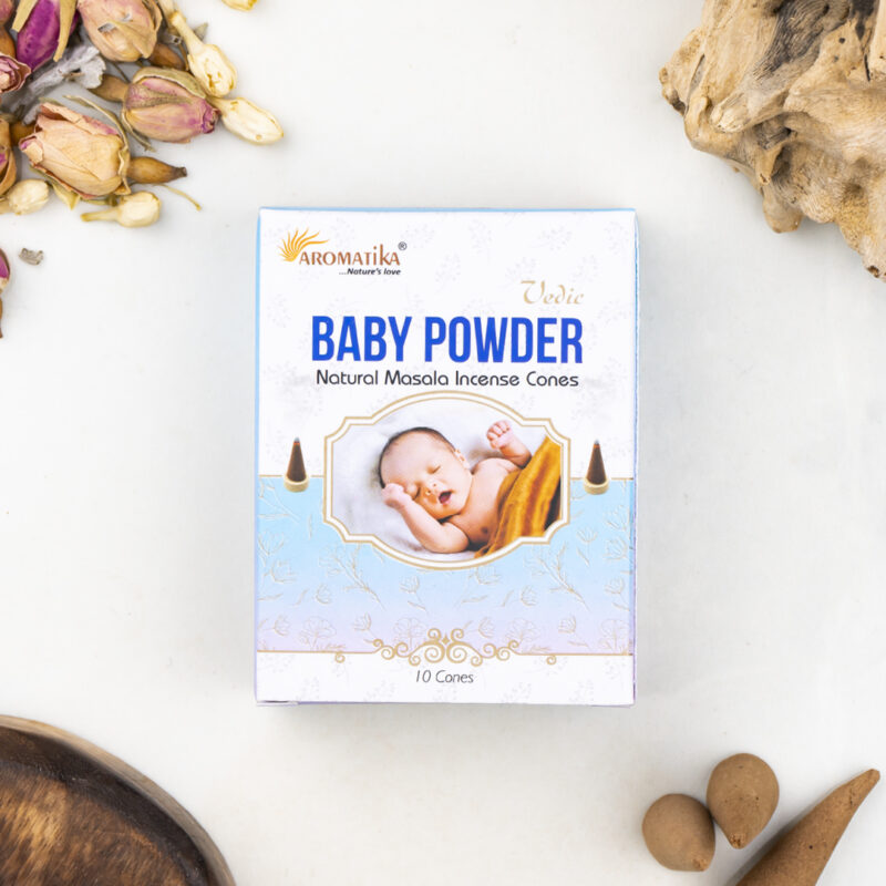 Aromatika Baby Powder Konik Tütsü