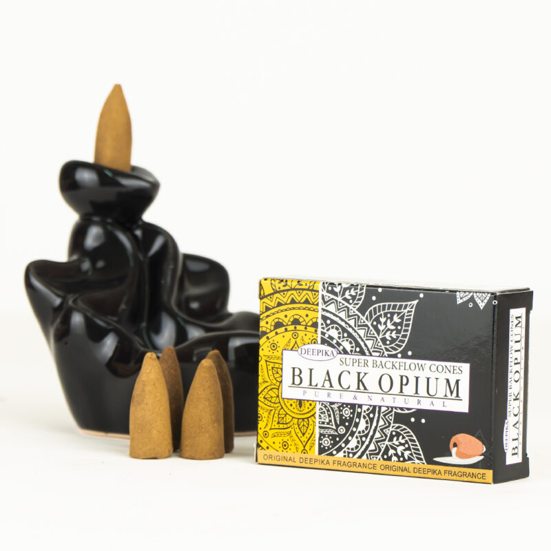 Deepika Black Opium Masala Geri Akışlı Tütsü - Görsel 2