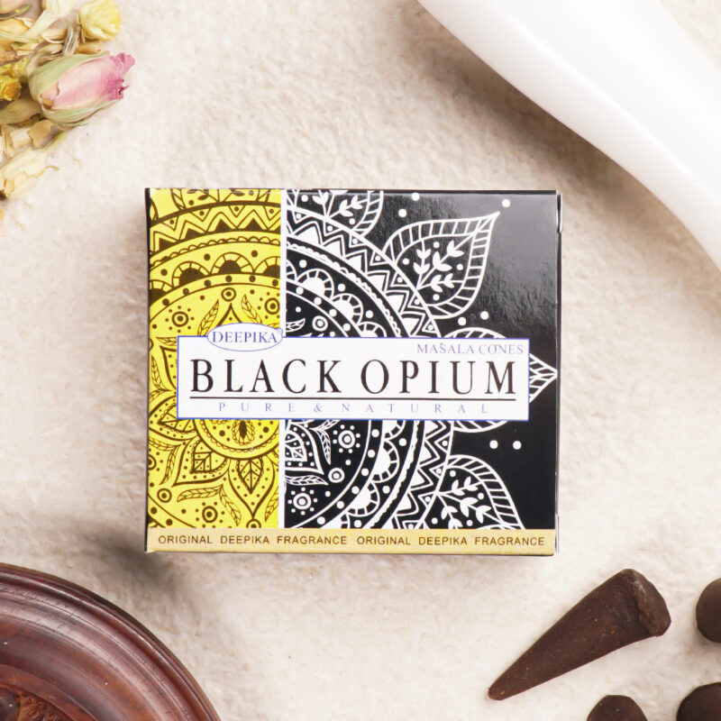 Deepika Black Opium Masala Konik Tütsü