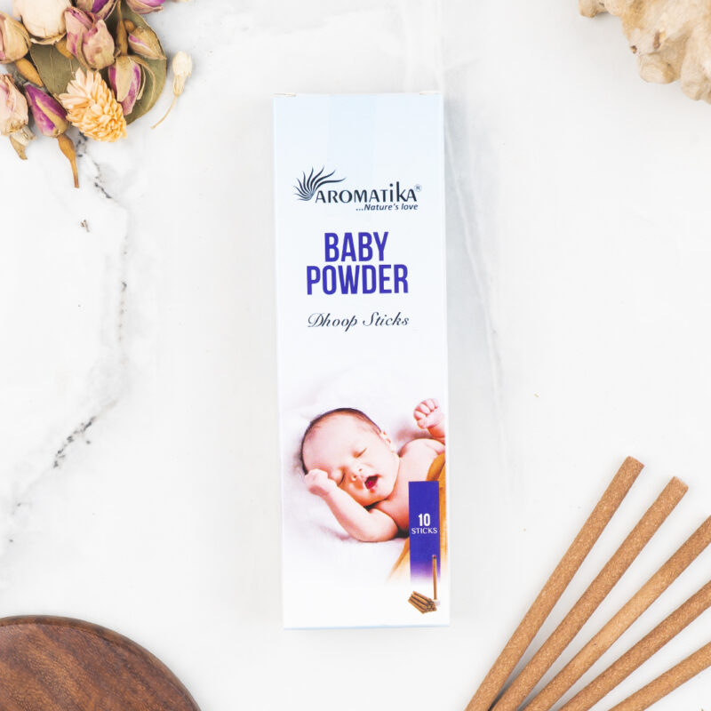 Aromatika Baby Powder Dhoop  Tütsü