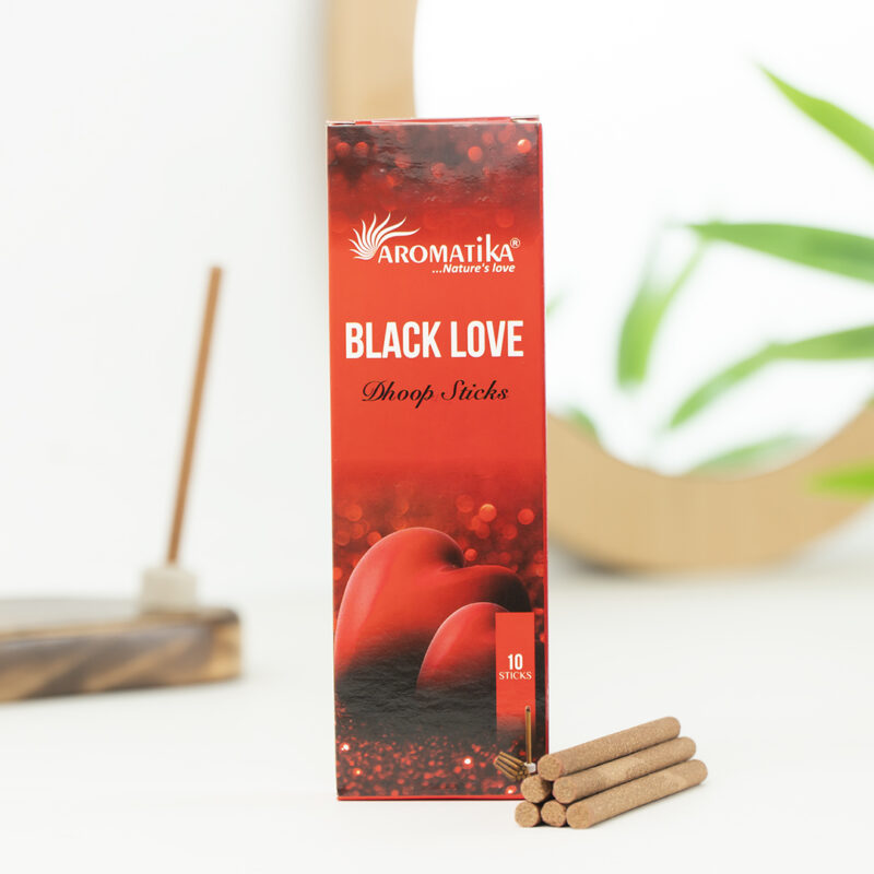 Aromatika Black Love Dhoop  Tütsü - Görsel 2