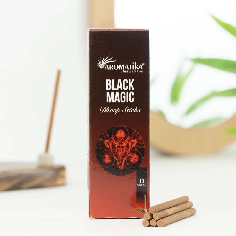 Aromatika Black Magic Dhoop  Tütsü - Görsel 2