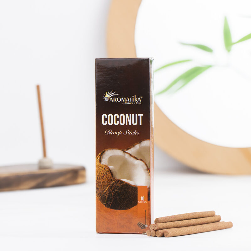 Aromatika Coconut Dhoop Tütsü - Görsel 2