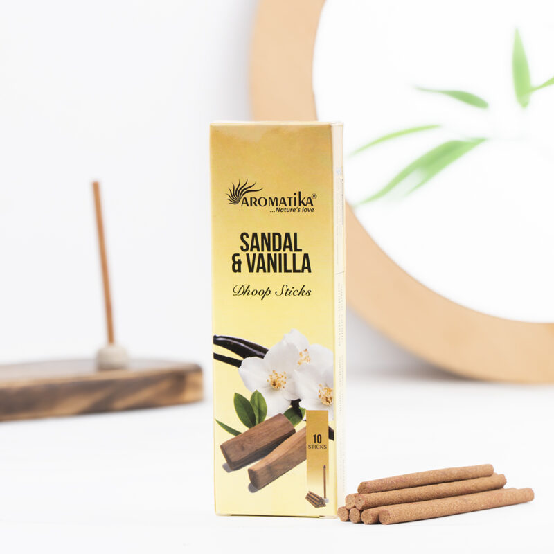 Aromatika Sandal & Vanilya Dhoop Tütsü - Görsel 2