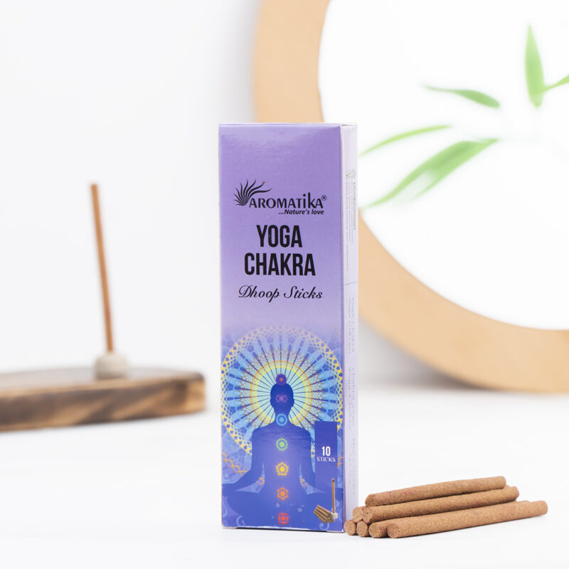 Aromatika Yoga Chakra Dhoop Tütsü - Görsel 2